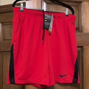 Nike Men's Red Sports Shorts